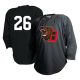 Black K1 Pearsox Practice Hockey Jersey Youth & Adult