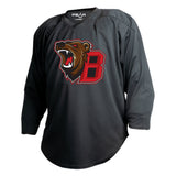 Black K1 Pearsox Practice Hockey Jersey Youth & Adult