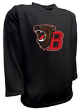 Black K1 Pearsox Practice Hockey Jersey Youth & Adult